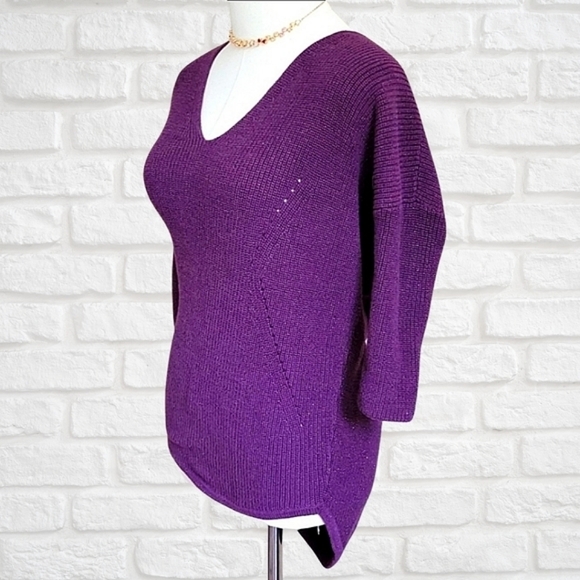 EXPRESS Dolman Style Sparkle Sweater - Picture 4 of 8